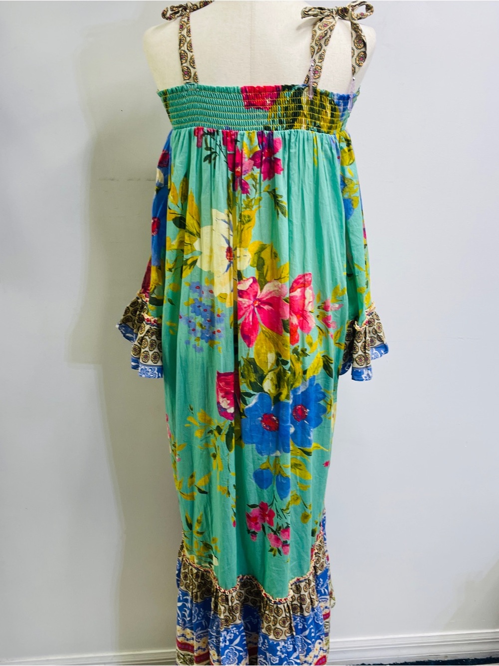 Anthropologie Size Medium Aratta Silent Journey Eva Maxi Dress - Picture 8 of 12